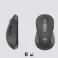 Logitech M650 L Wireless Mouse Graphite, Left