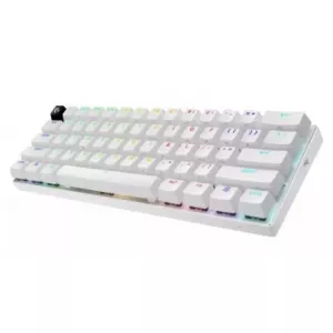 Logitech G PRO X 60 Lightspeed Gaming Keyboard (Tactile) US, White