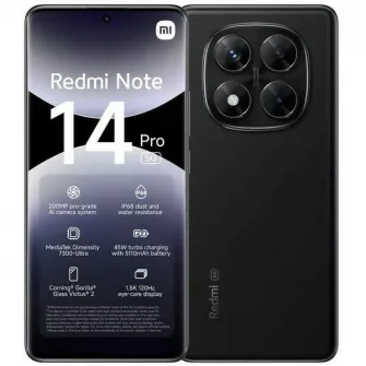Mobilni telefoni - Redmi Note 14 pro EU 8+256 Midnight Black