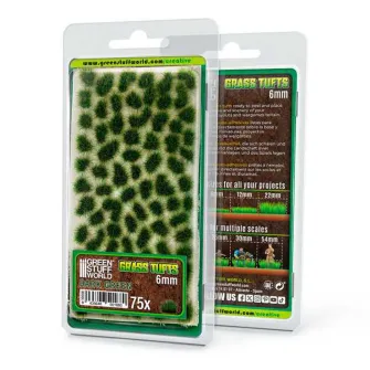 Warhammer pribor i oprema - Grass TUFTs XXL 6mm - DARK GREEN