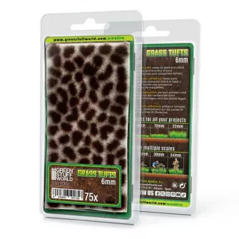 Warhammer pribor i oprema - Grass TUFTs XXL 6mm - BURNT