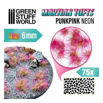 Warhammer pribor i oprema - Martian Tufts 6mm - PUNKPINK NEON