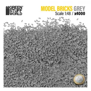 Bricks GREY - 4000pc (Scale 1:48)