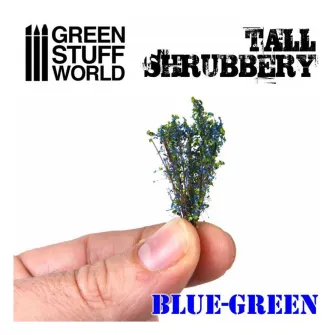 Warhammer pribor i oprema - Tall Shrubbery - Blue/Green