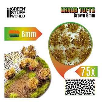 Warhammer pribor i oprema - TUFTS- Marron / Brown Shrub TUFT