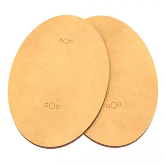 Warhammer pribor i oprema - MDF Oval Base - 150x95mm (Pack x2)