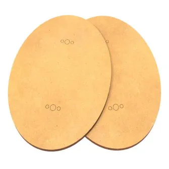 Warhammer pribor i oprema - MDF Oval Base - 150x95mm (Pack x2)