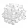 Gaming Cubes 10mm - TRANSPARENT (Pack x50)