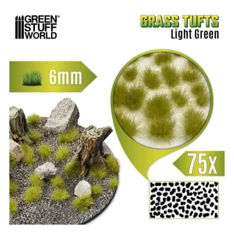 Warhammer pribor i oprema - Grass TUFTs XXL 6mm - LIGHT GREEN