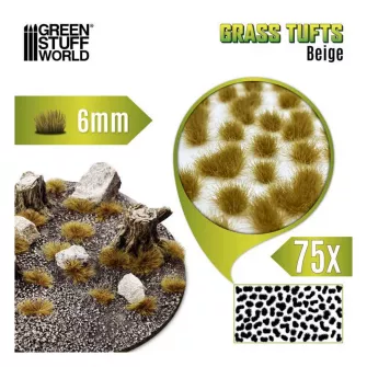 Warhammer pribor i oprema - Grass TUFTs XXL 6mm - BEIGE