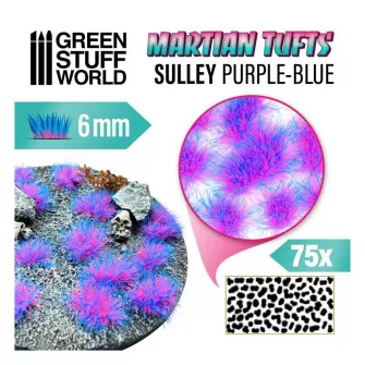 Warhammer pribor i oprema - Martian Tufts 6mm - SULLEY PURPLE-BLUE