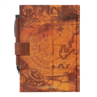 Notesi i olovke - The Goonies - A5 Premium Treasure Map Agenda + Pen Set