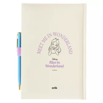 Notesi i olovke - Alice In Wonderland - Alice Premium A5 Agenda With Pen