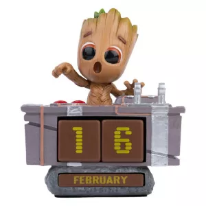 Akcione figure - Marvel - Groot 3D Resin Perpetual Calendar