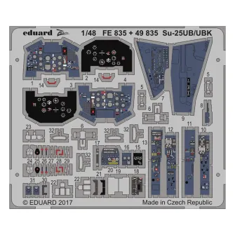 Pribor i oprema za makete - 1:48 Su-25UB/UBK SMER