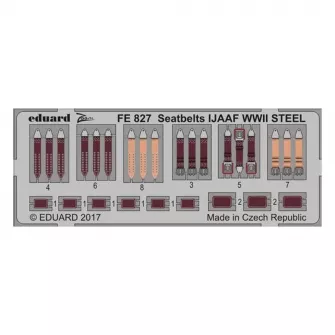 Pribor i oprema za makete - 1:48 Seatbelts IJAAF WWII - Steel