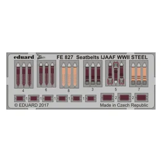 Pribor i oprema za makete - 1:48 Seatbelts IJAAF WWII - Steel