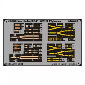 1:48 Seatbelts RAF WWII