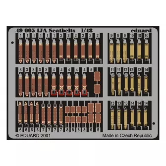 Pribor i oprema za makete - 1:48 Seatbelts IJA