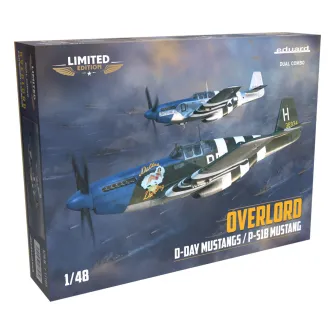 Avioni i helikopteri - 1:48 Overlord: D-Dau Mustangs - P-51B