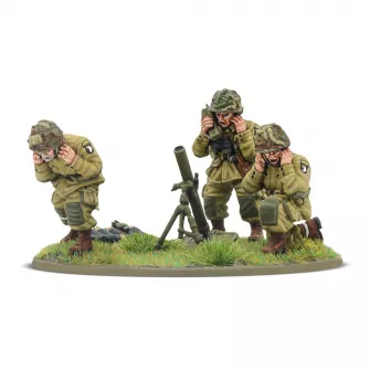 Vojne figure i diorame - US Airborne (D-Day) medium mortar team