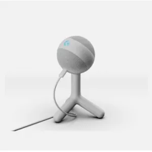 Yeti Orb RGB Gaming Mic with LIGHTSYNC - White