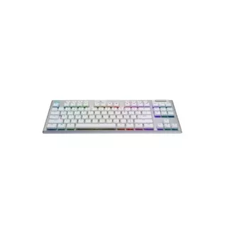 Gejmerske tastature - Logitech G PRO X TKL Rapid Gaming Keyboard, White, US