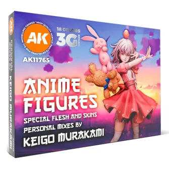 Boje za makete - Signature Set by Keigoo Murakami - Anime Figures Special Fleshs and Skin