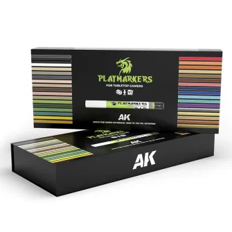 Boje za makete - Special Box of Playmarkers - Full Range 34 markers