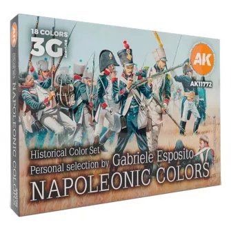 Warhammer boje - Signature Set by gabriele Esposito - Historical Color Set, Napoleonic Colors