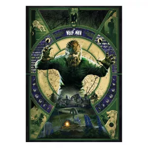 Merchandise razno - Universal Monsters Wolfman Print