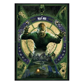 Merchandise razno - Universal Monsters Wolfman Print