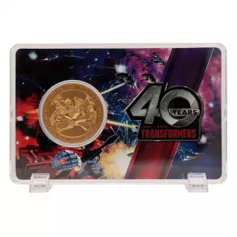 Merchandise razno - Transformers 40th Anniversary 24k Gold Plated Coin