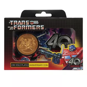 Merchandise razno - Transformers 40th Anniversary 24k Gold Plated Coin