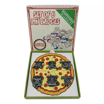Merchandise razno - Teenage Mutant Ninja Turtles 6 Pack Pin Badge Set
