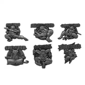 Merchandise razno - Teenage Mutant Ninja Turtles 6 Pack Pin Badge Set