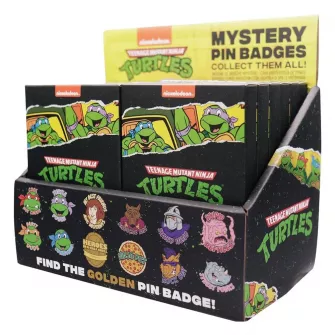 Blind Box figure - Teenage Mutant Ninja Turtles Mystery Pin Badge CDU Blind Boxe