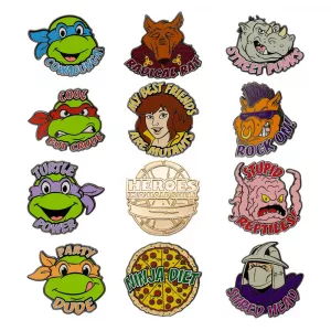 Teenage Mutant Ninja Turtles Mystery Pin Badge CDU Blind Boxe