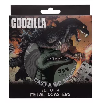 Merchandise razno - Godzilla Set of 4 Printed Coasters