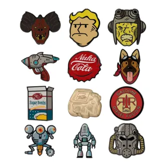 Merchandise razno - Fallout Mystery Pin Badge CDU Blind Boxe