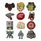 Fallout Mystery Pin Badge CDU Blind Boxe