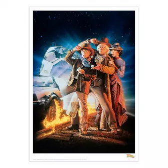 Merchandise razno - Back to the Future Art Print 5