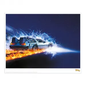 Back to the Future Art Print 4