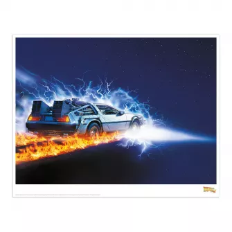 Merchandise razno - Back to the Future Art Print 4