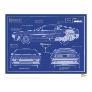 Back to the Future Art Print 2