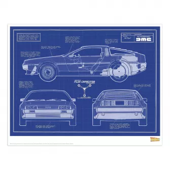 Merchandise razno - Back to the Future Art Print 2