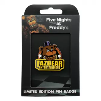Merchandise razno - Five Nights At Freddy's Fazbear Entertainment Pin Badge