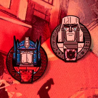 Merchandise razno - Transformers Pin Badge 2-Pack 40th Anniversary