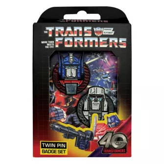 Merchandise razno - Transformers Pin Badge 2-Pack 40th Anniversary