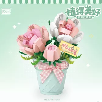 Kockice za sklapanje - Loz - Roses